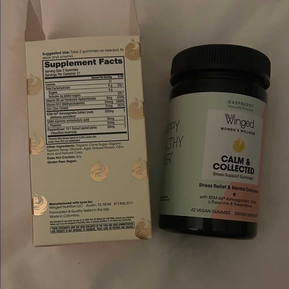 Winged Calm & Collected Gummies